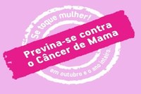 Congonhas reforça campanha contra o câncer de mama