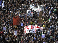 Espanha: Estudantes e sindicatos protestam contra austeridade 
