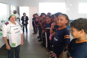 Gerdau promove projeto de educação alimentar em escola de Congonhas