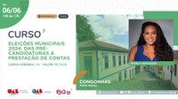 Palestra "ELEIÇÕES MUNICIPAIS 2024: DAS PRÉ-CANDIDATURAS À PRESTAÇÃO DE CONTAS EM CONGONHAS"